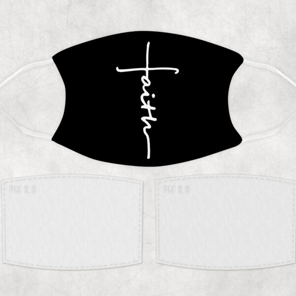Single Faith Face Mask