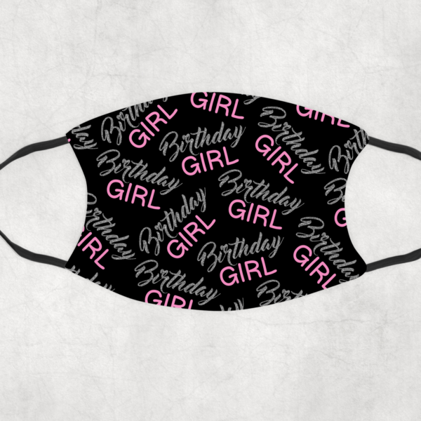 Birthday Girl Face Mask