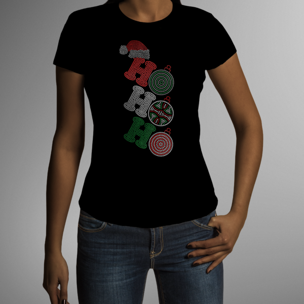 Ho Ho Ho – Ladies Spangles