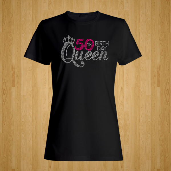 50th Birthday Queen Tshirt