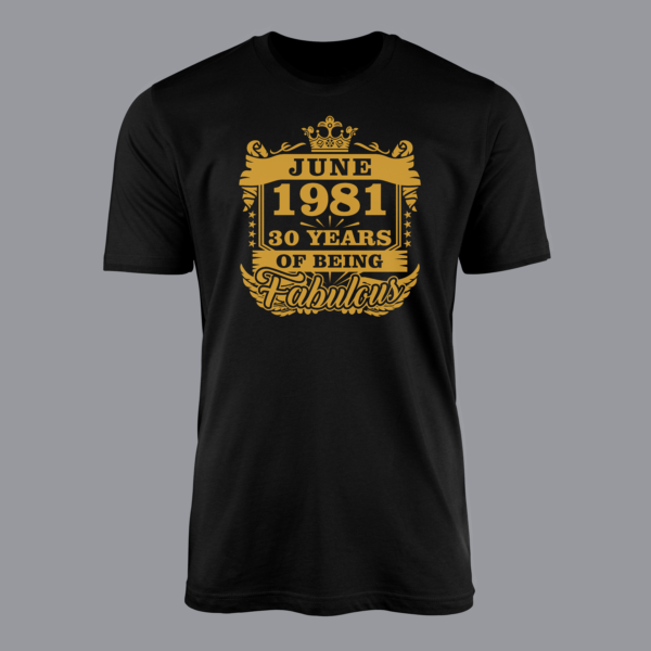 Years Being Fabulous Tshirt