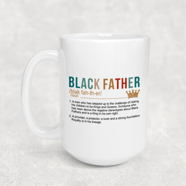 Black Father Mug