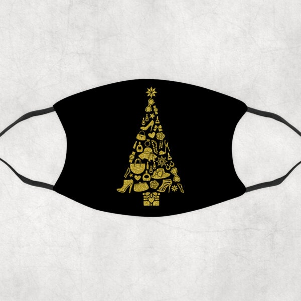 Lady Christmas Tree Mask