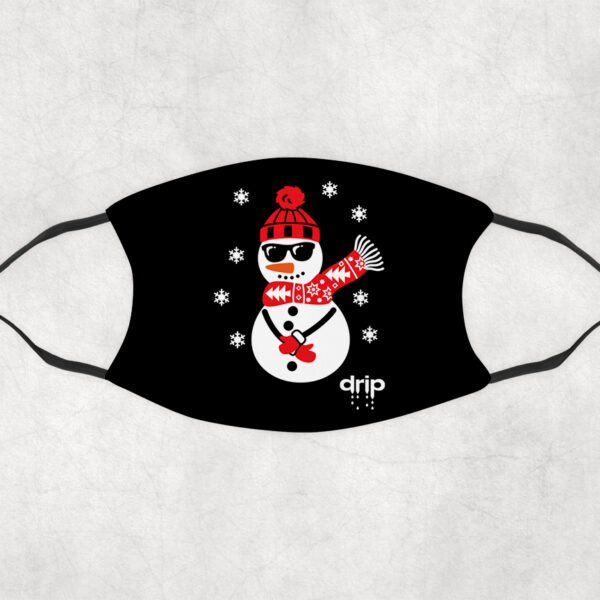Snowman Drip Mask