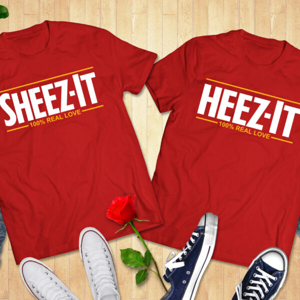Sheez-It Heez-It Couple Tshirt