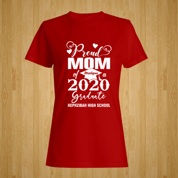 Proud Mom of a Graduate Tshirt
