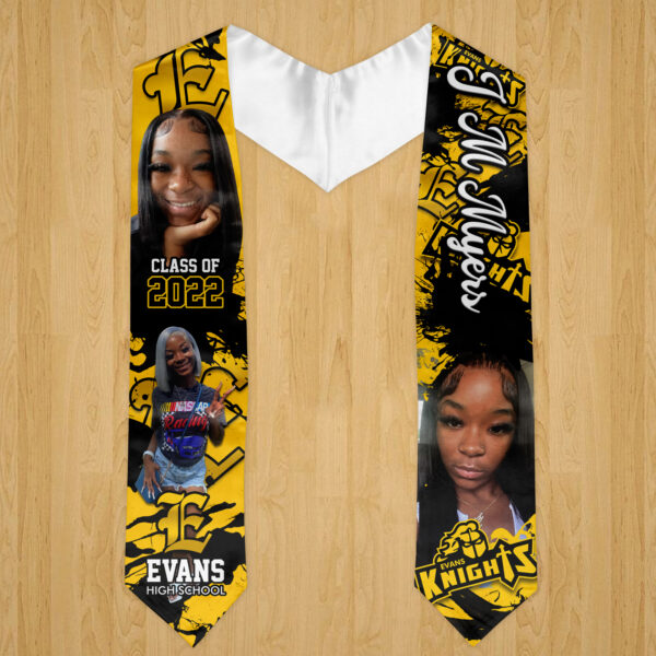 Grad Stole Three photo – Evans