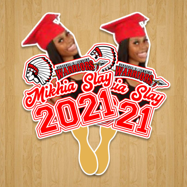 Grad Fan with Photo – Warriors