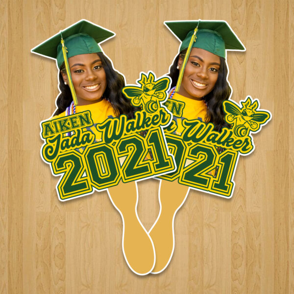 Grad Fan with Photo – Aiken