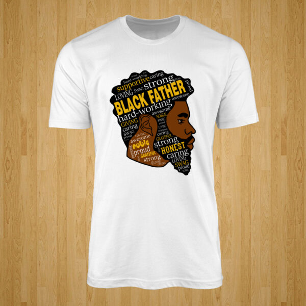 Black Father Tshirt