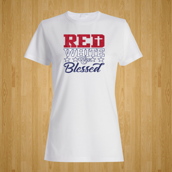 Red White and Blessed Tshirt
