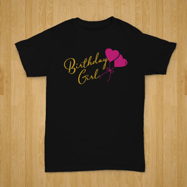 Kid Birthday Girl Tshirt