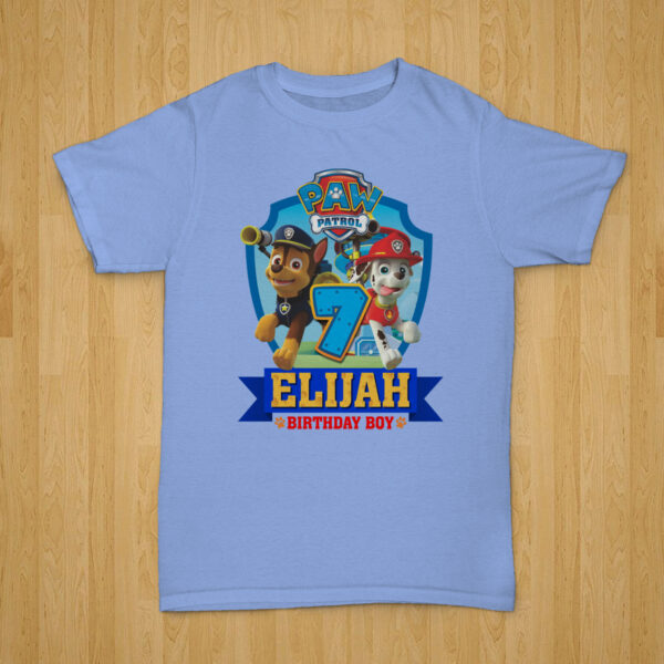 Kid Paw Birthday Graphic Tshirt