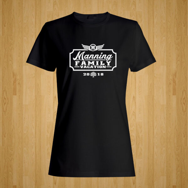 Family Vacation Framed Design Tshirt
