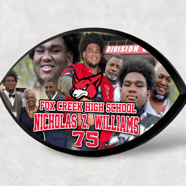 School Football Photo Award – Fox Creek HS