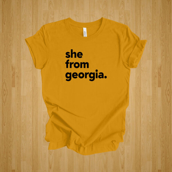 She from Georgia Tshirt (Premium Color)